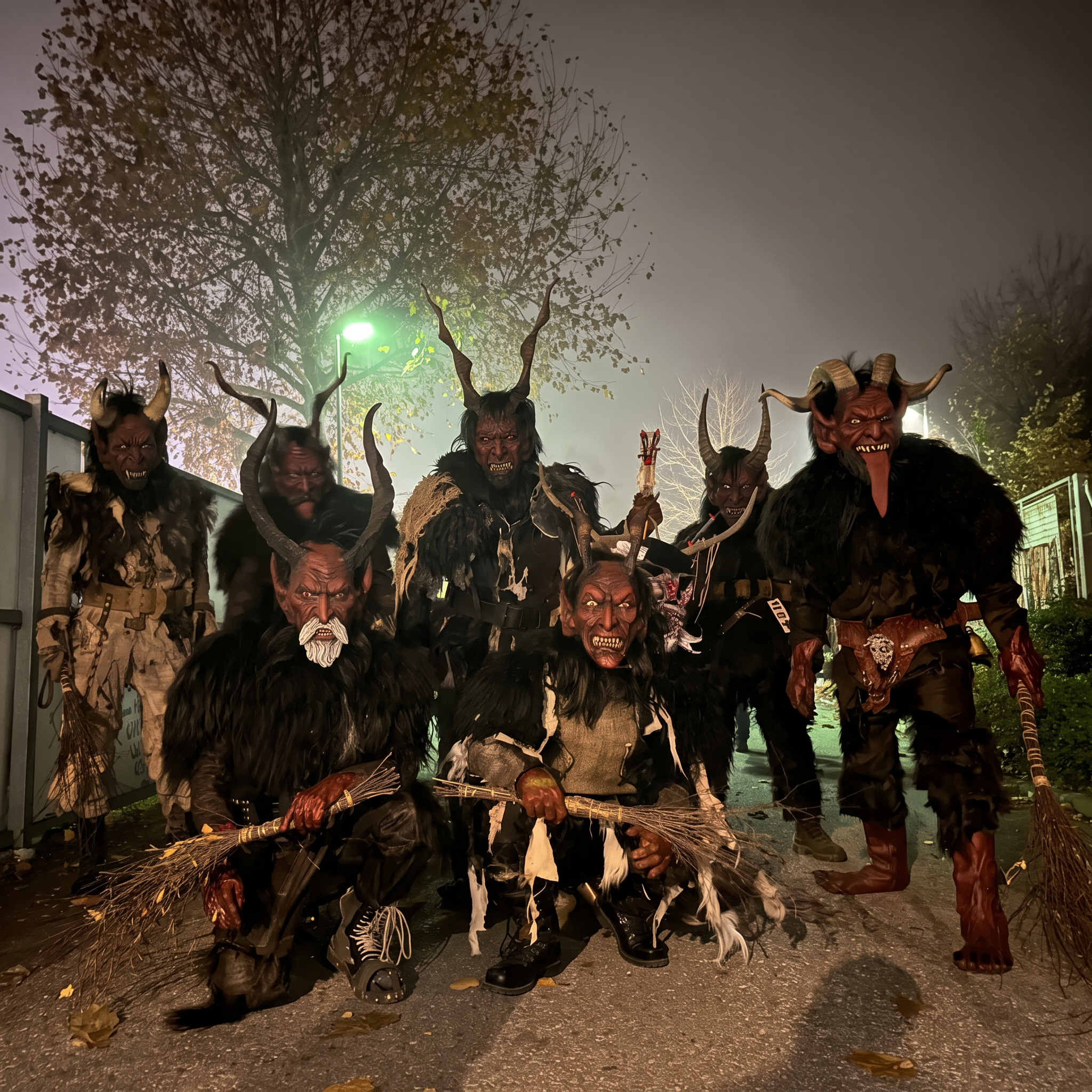 Köflacher Gruam Teifl beim Krampuslauf
